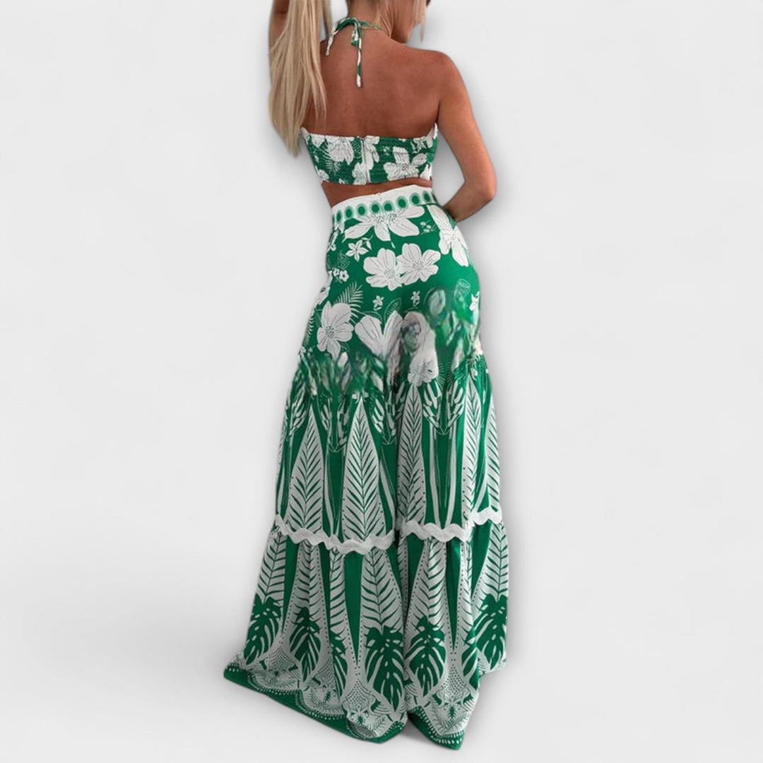 Zella - Zestaw pierścionków z falbanką Cassie