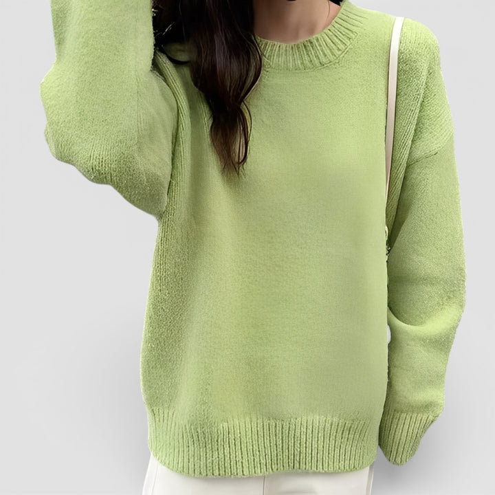 Celina – Oversize’owy sweter o minimalistycznym designie