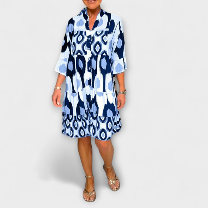 Lavira - Elegancka Midi Sukienka