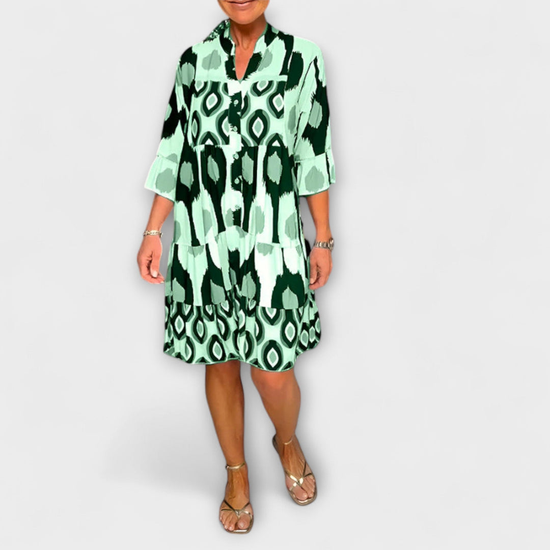 Lavira - Elegancka Midi Sukienka