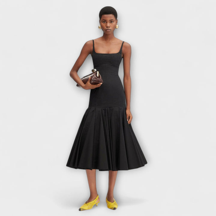 Cassie - Midi sukienka inspirowana agawą