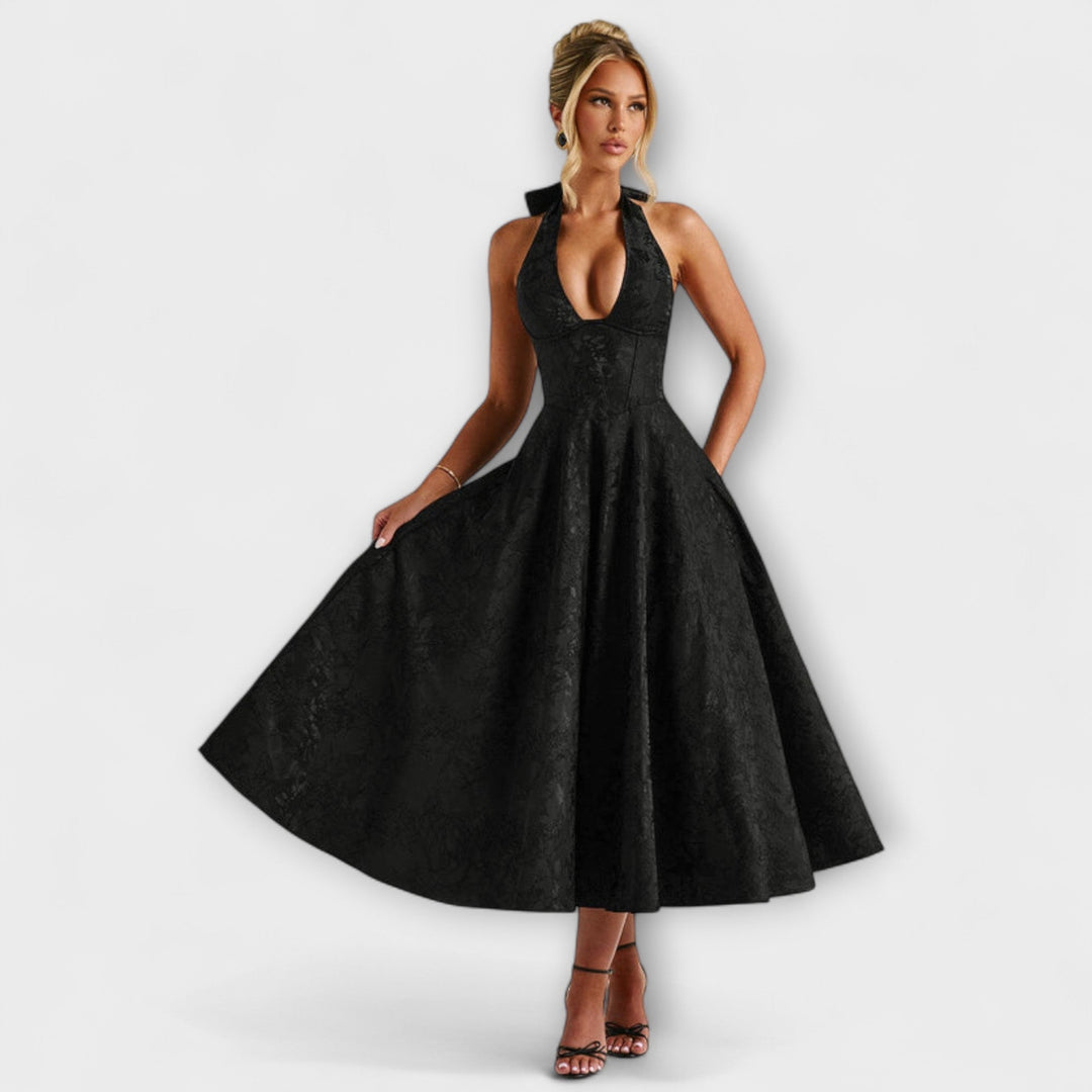 Catalina - Romantyczna Midi Sukienka