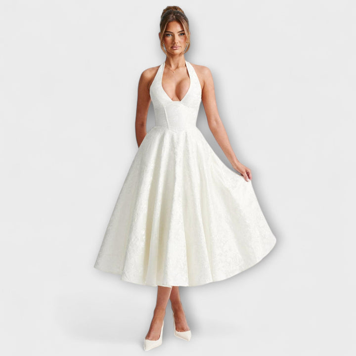 Catalina - Romantyczna Midi Sukienka