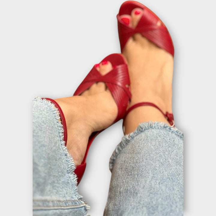 Stanislava Neoklasyczne Sandały na Obcasie Szpilka Nowoczesne