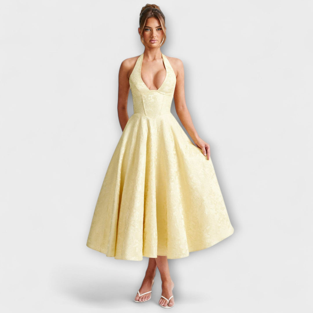 Catalina - Romantyczna Midi Sukienka