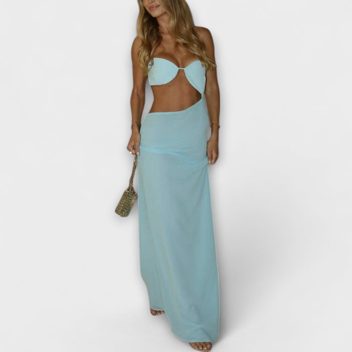 Isabella - Zmysłowa sukienka wieczorowa bez pleców