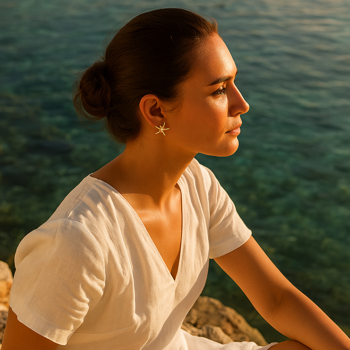 Arabelle | Kolczyki z gwiazdicami