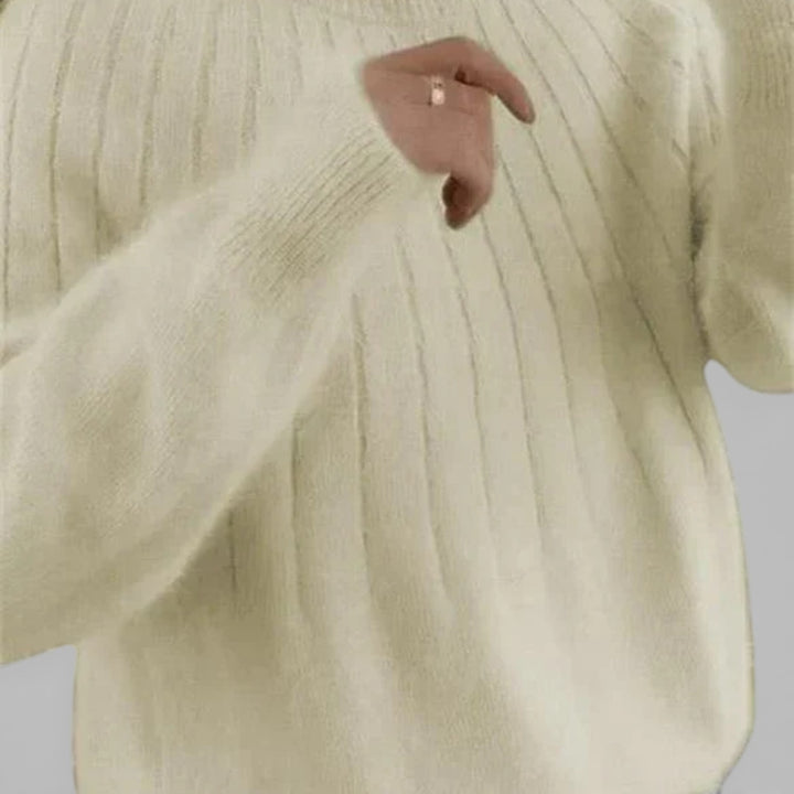 Wiktoria – Luksusowy sweter dzianinowy