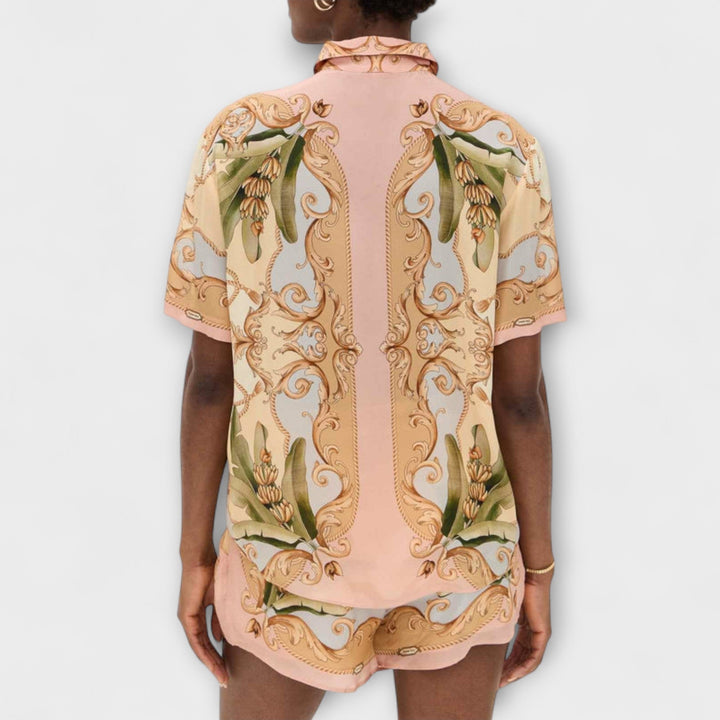 Maren - Vintage botaniczny zestaw w stylu kalejdoskopowym