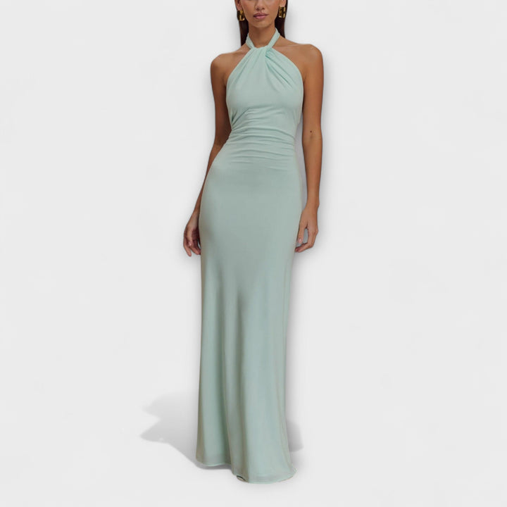 Laguna - Slinky Halter Maxi Sukienka