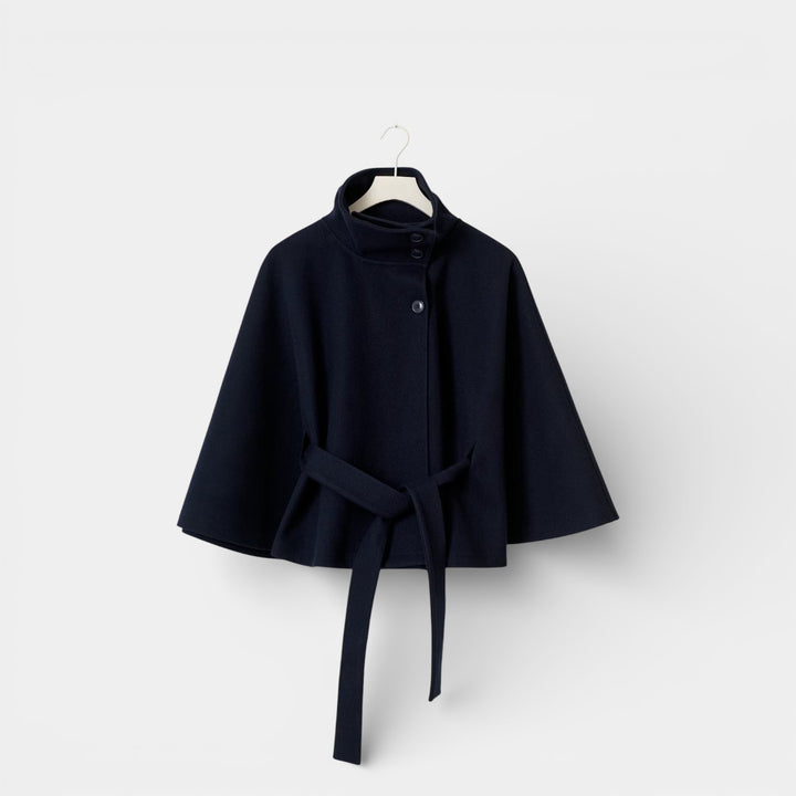 Agnieszka– Płaszcz damski z mieszanki wełny