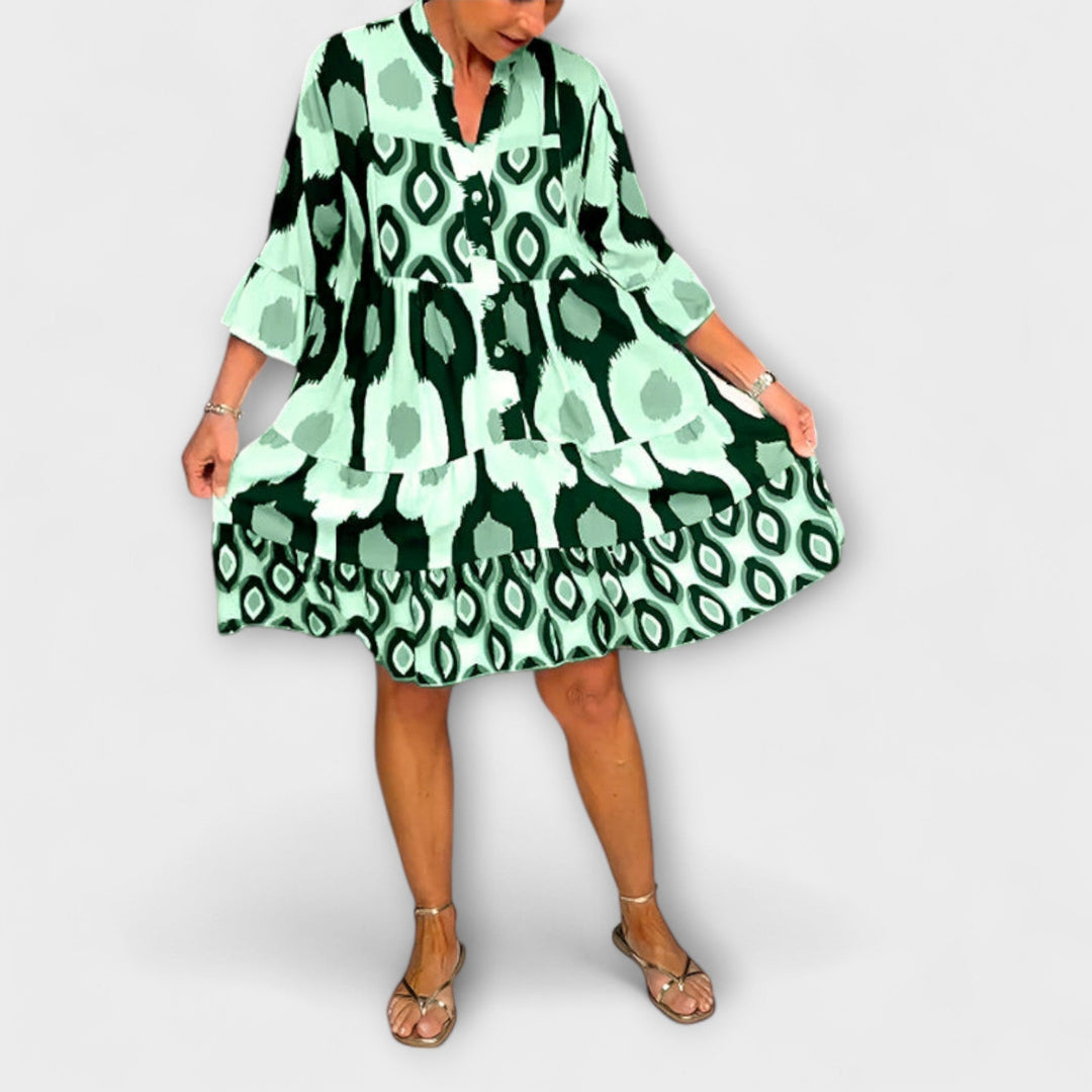 Lavira - Elegancka Midi Sukienka