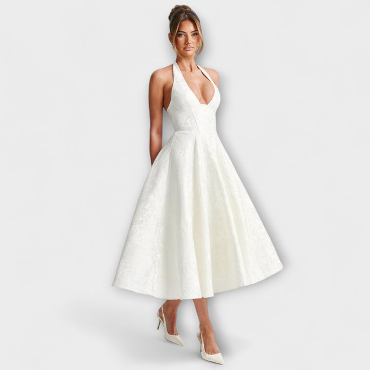 Catalina - Romantyczna Midi Sukienka