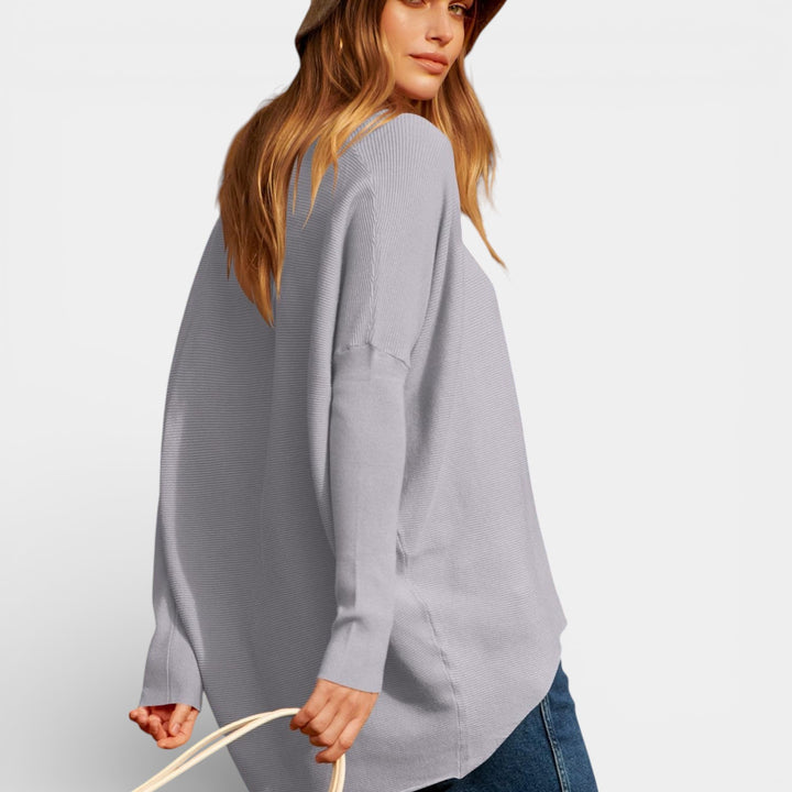 Ewa – Nieregularny sweter Dolman