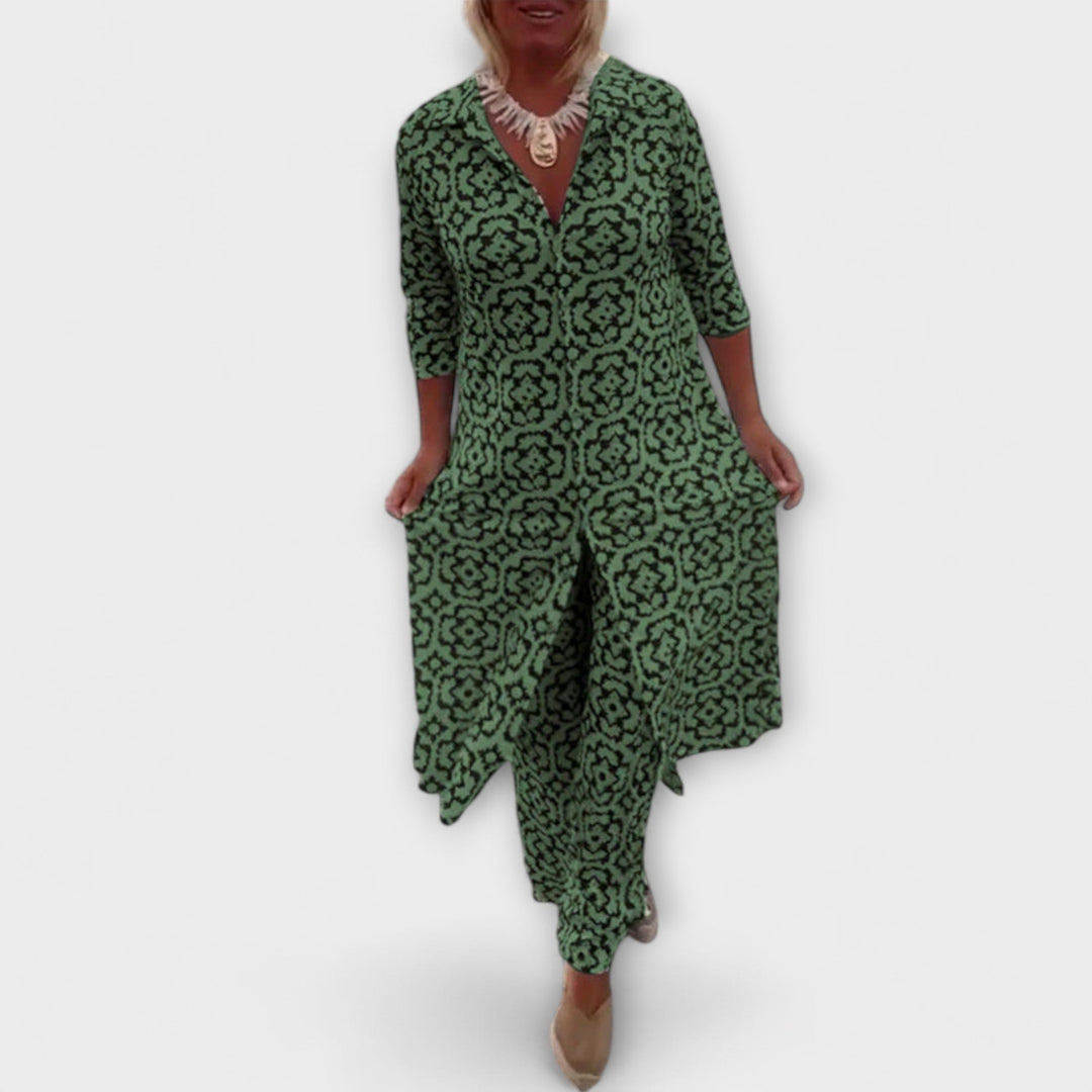 Camilla - Elegancki geometryczny zestaw