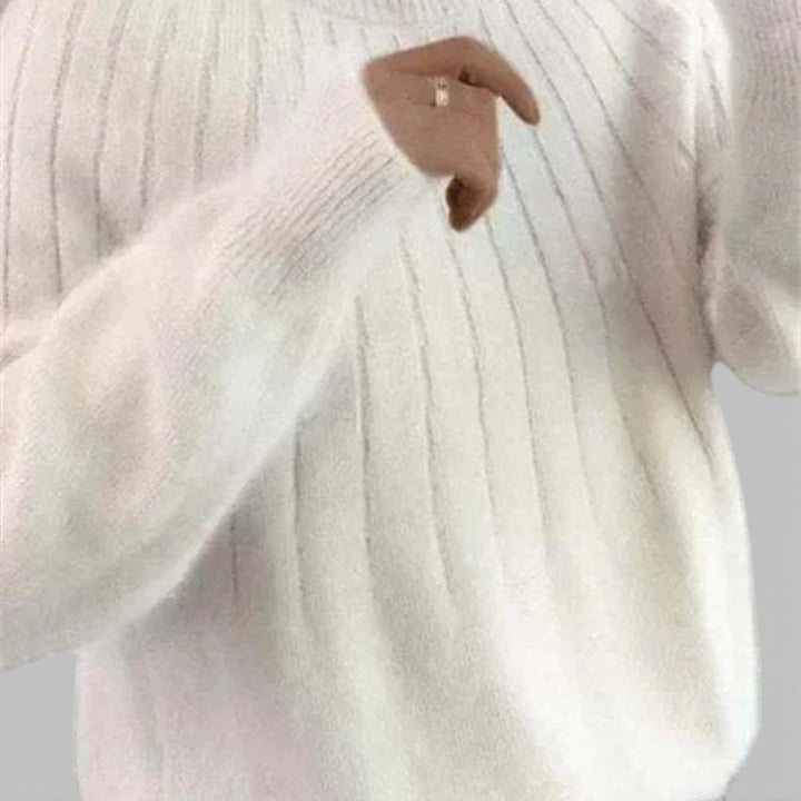 Wiktoria – Luksusowy sweter dzianinowy