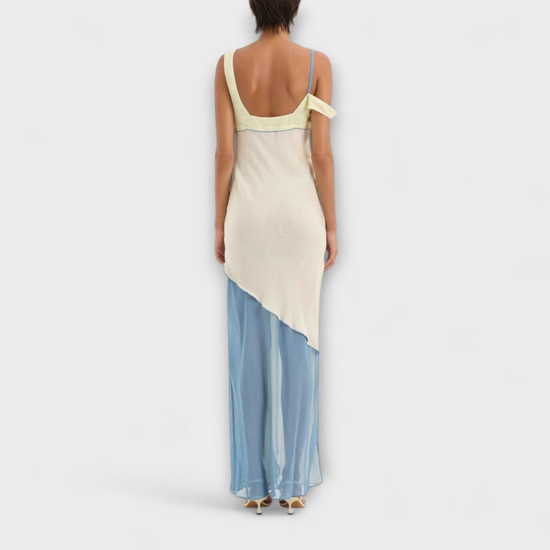 Alora - Midi sukienka Thames z detalami wstawiania