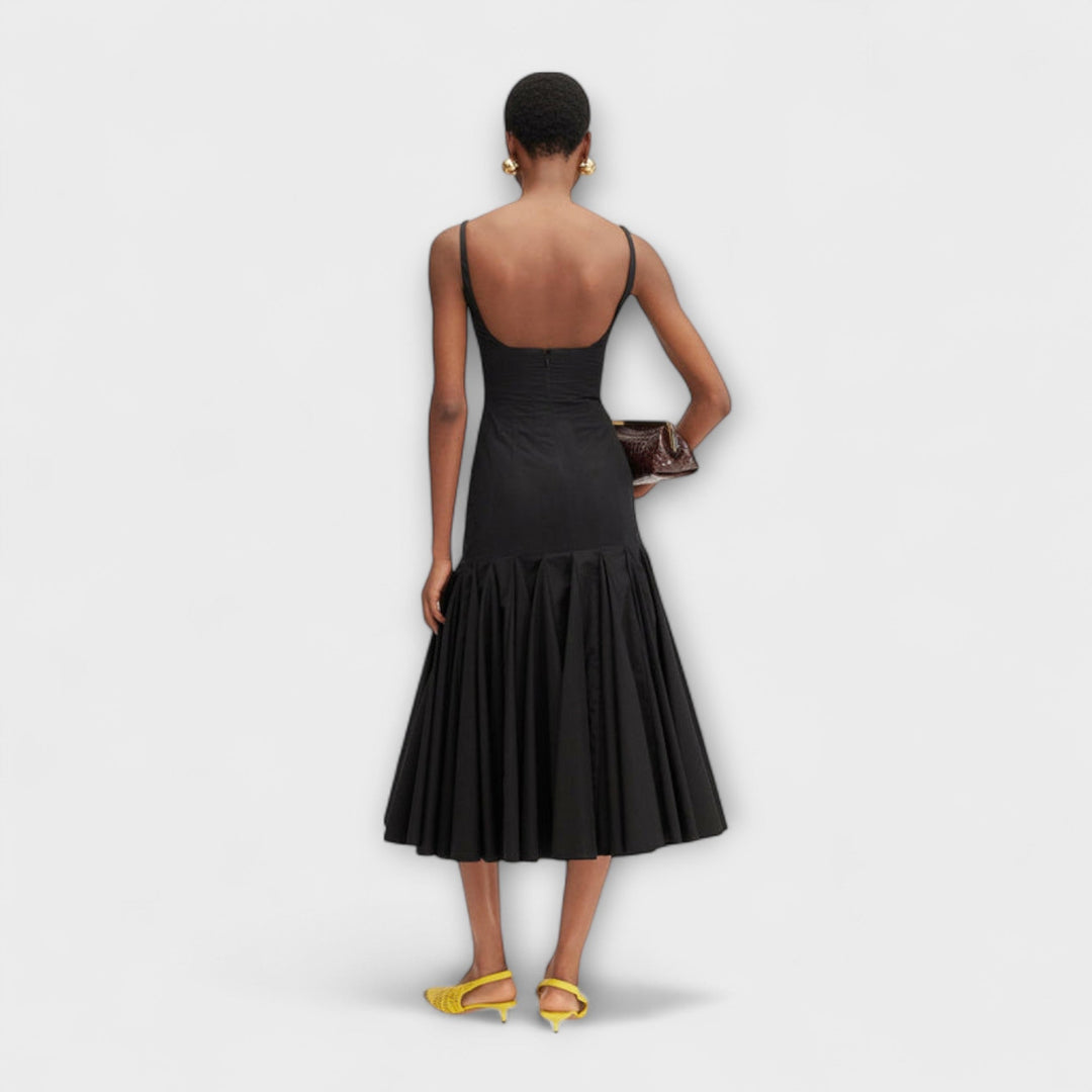 Cassie - Midi sukienka inspirowana agawą