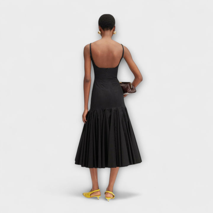 Cassie - Midi sukienka inspirowana agawą