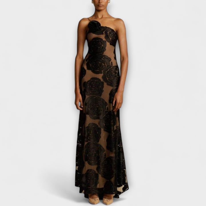 Sara - Kwiatowe Maxi Sukienki