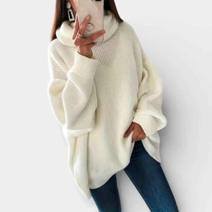 Blanka – Oversize sweter z golfem