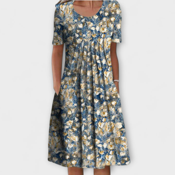 Emelie – Stylowe warstwowe sukienki z kontrolą brzucha