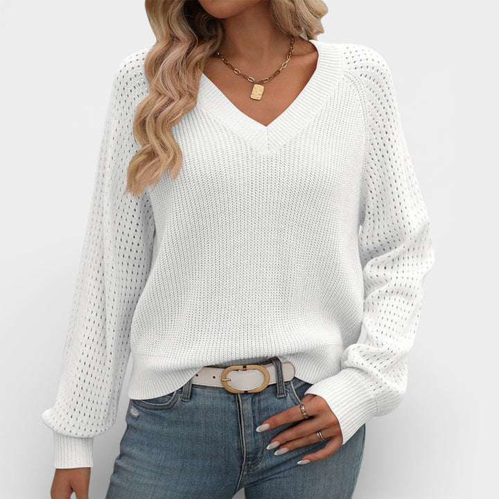 Stanisława – Stylowy, swobodny sweter damski