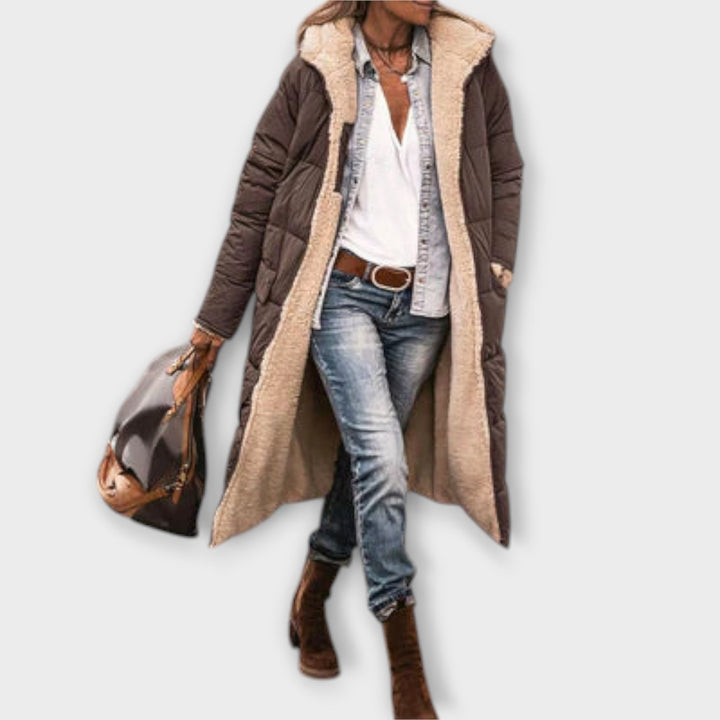 Kora - Płaszcz z wyściółką z Fleece