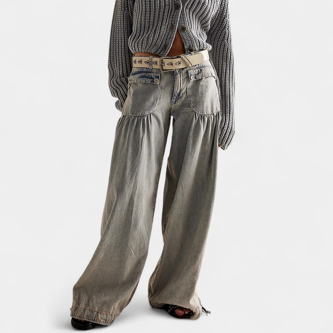 Poppy – Chic dżinsy z boho urokiem