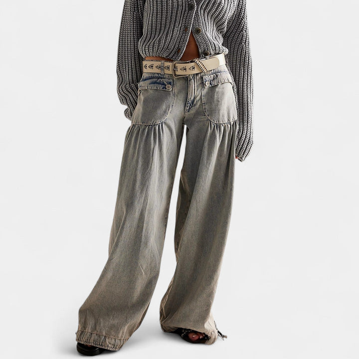 Poppy – Chic dżinsy z boho urokiem