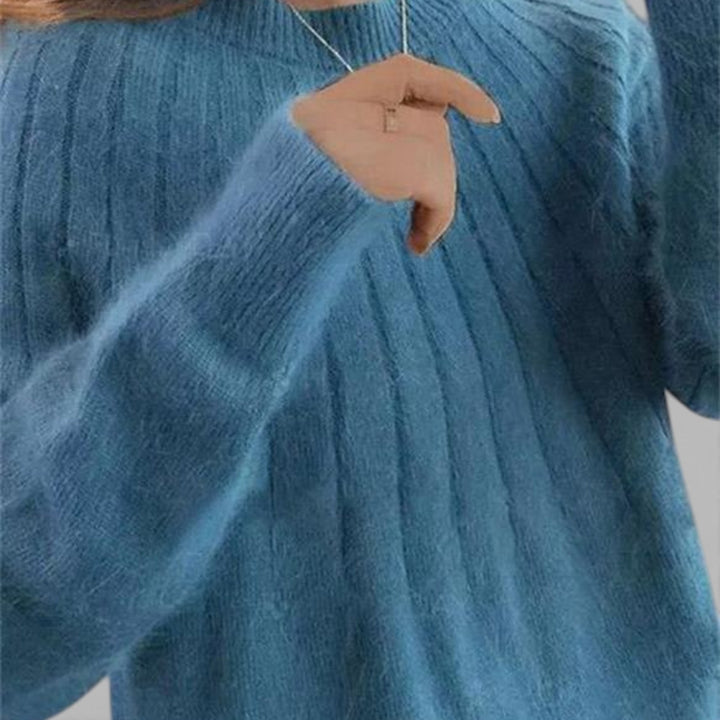 Wiktoria – Luksusowy sweter dzianinowy