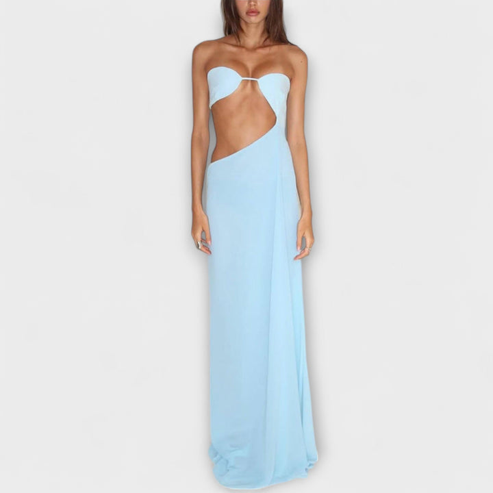 Isabella - Zmysłowa sukienka wieczorowa bez pleców