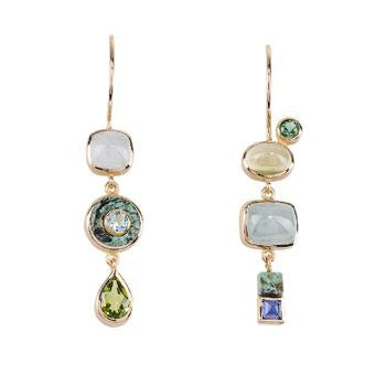 Wygląd | Złote kolczyki wiszące