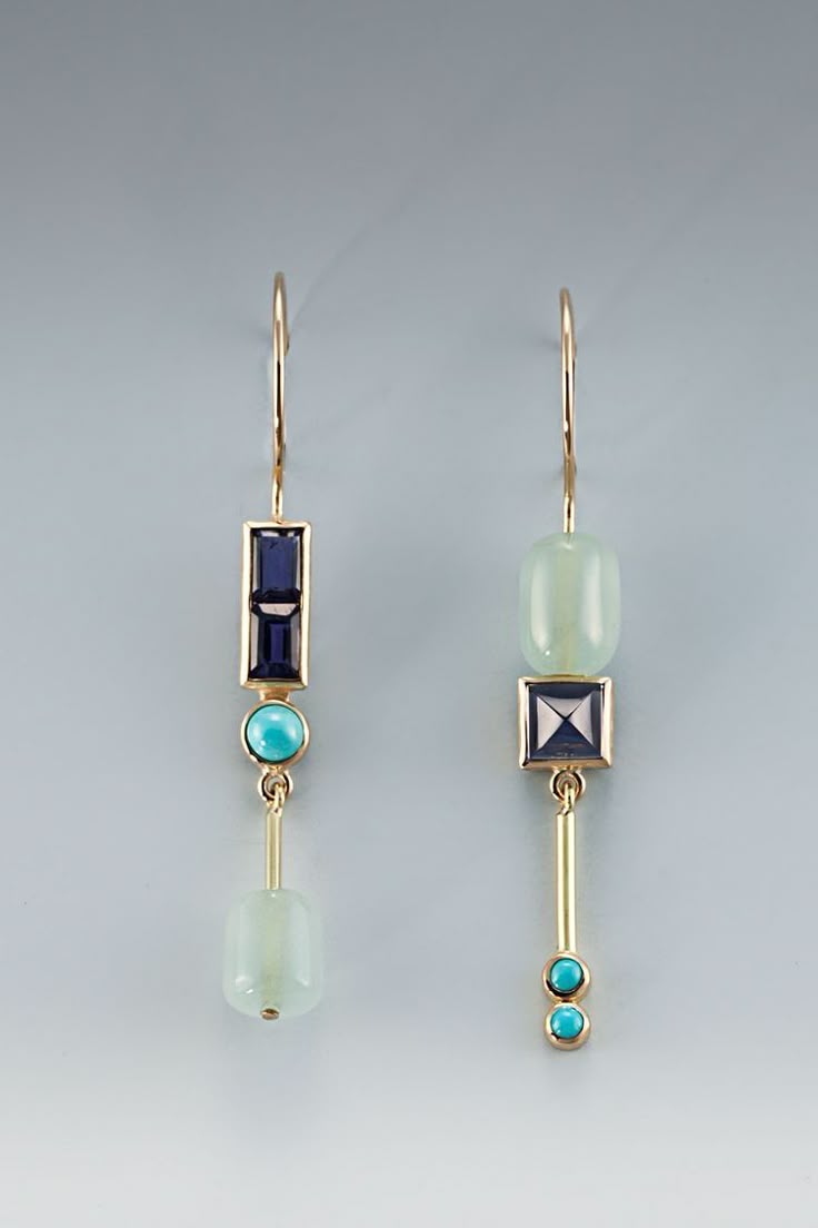 Cordula | Eleganckie cienkie kolczyki w kształcie kropli