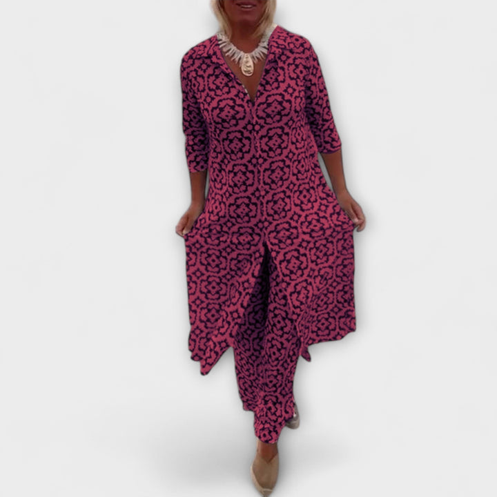 Camilla - Elegancki geometryczny zestaw