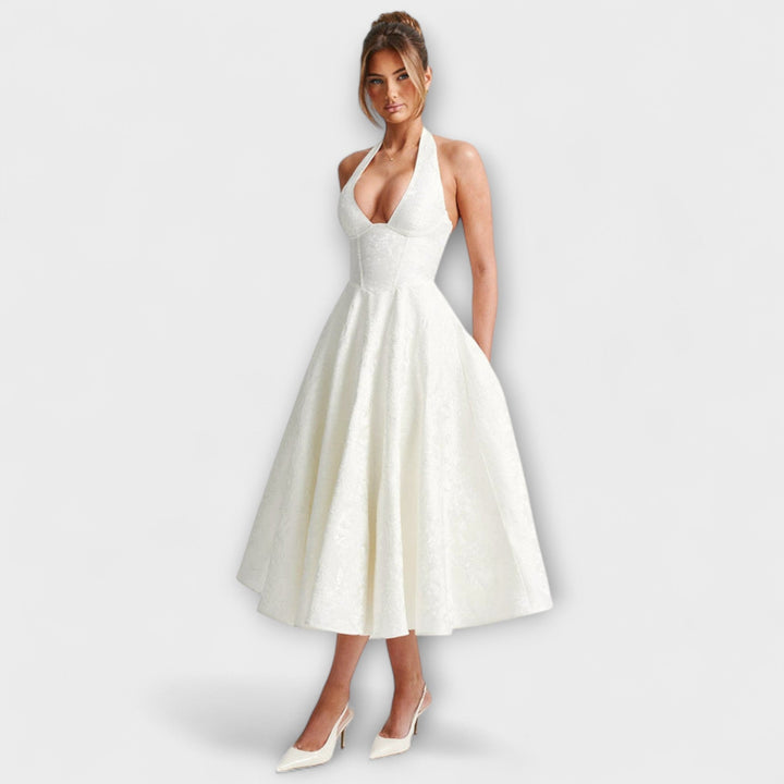 Catalina - Romantyczna Midi Sukienka