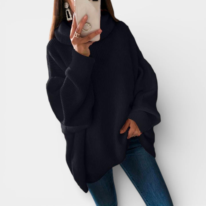 Blanka – Oversize sweter z golfem