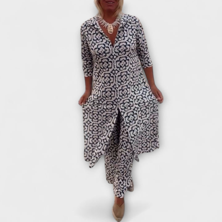 Camilla - Elegancki geometryczny zestaw