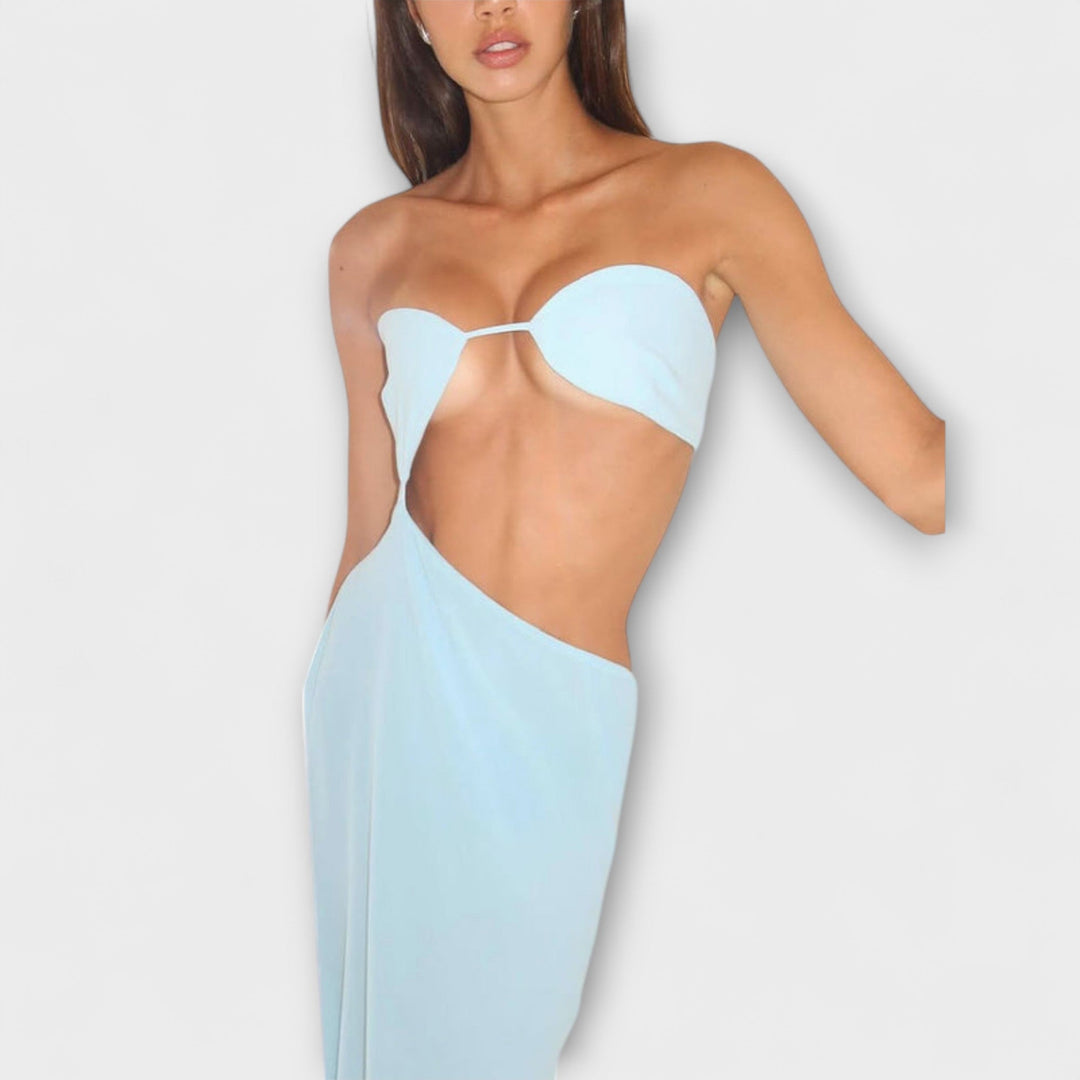 Isabella - Zmysłowa sukienka wieczorowa bez pleców