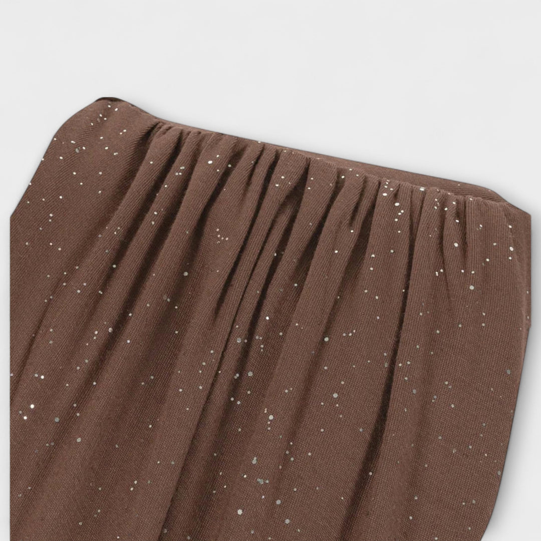 Thea - Maxi sukienka z głębokim dekoltem w kształcie V