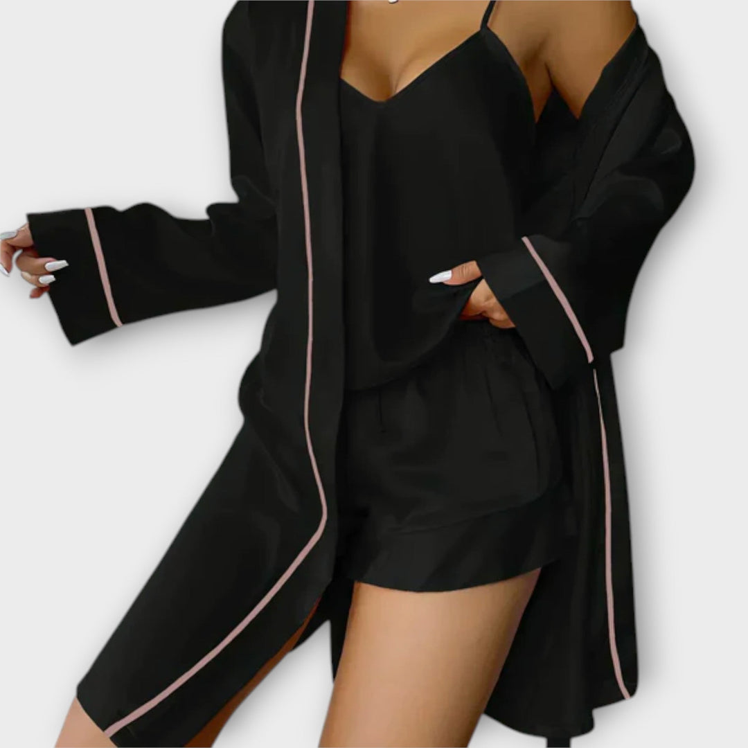 Félicité – Wygodny 3-częściowy komplet piżamowy