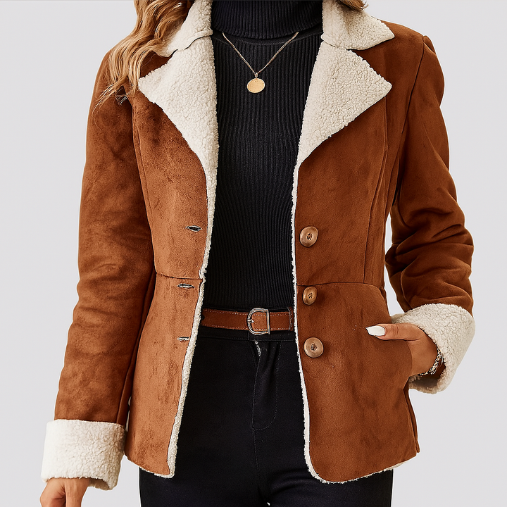 Isabella™ Kurtka z Syntetycznego Futra dla Kobiet