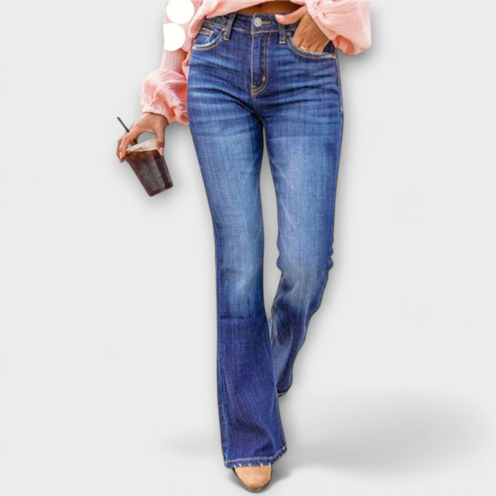 Adéla - Wygodne Dżinsowe Legginsy na Każdą Okazję