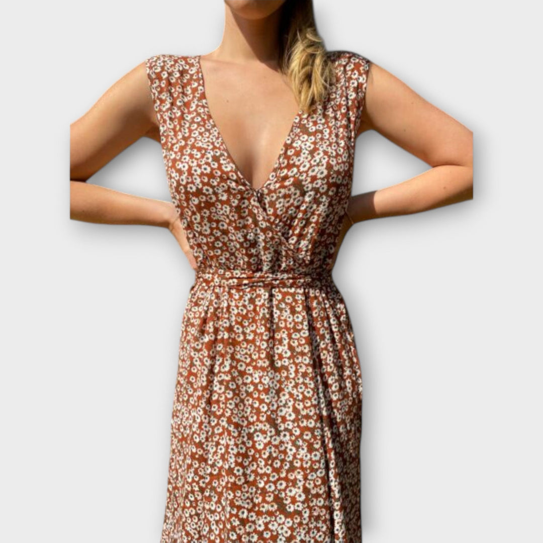 Serephina - Boho Maxi Sukienka