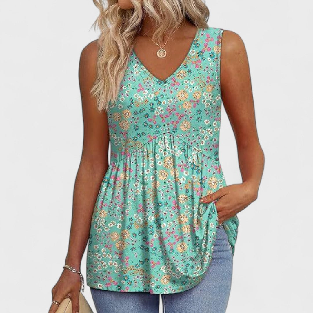 Elenor - Elegancki Casualowy Top na Co Dzień