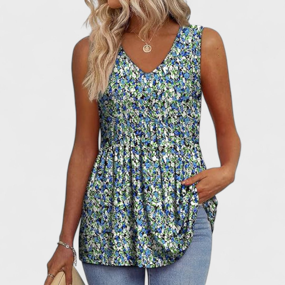 Elenor - Elegancki Casualowy Top na Co Dzień