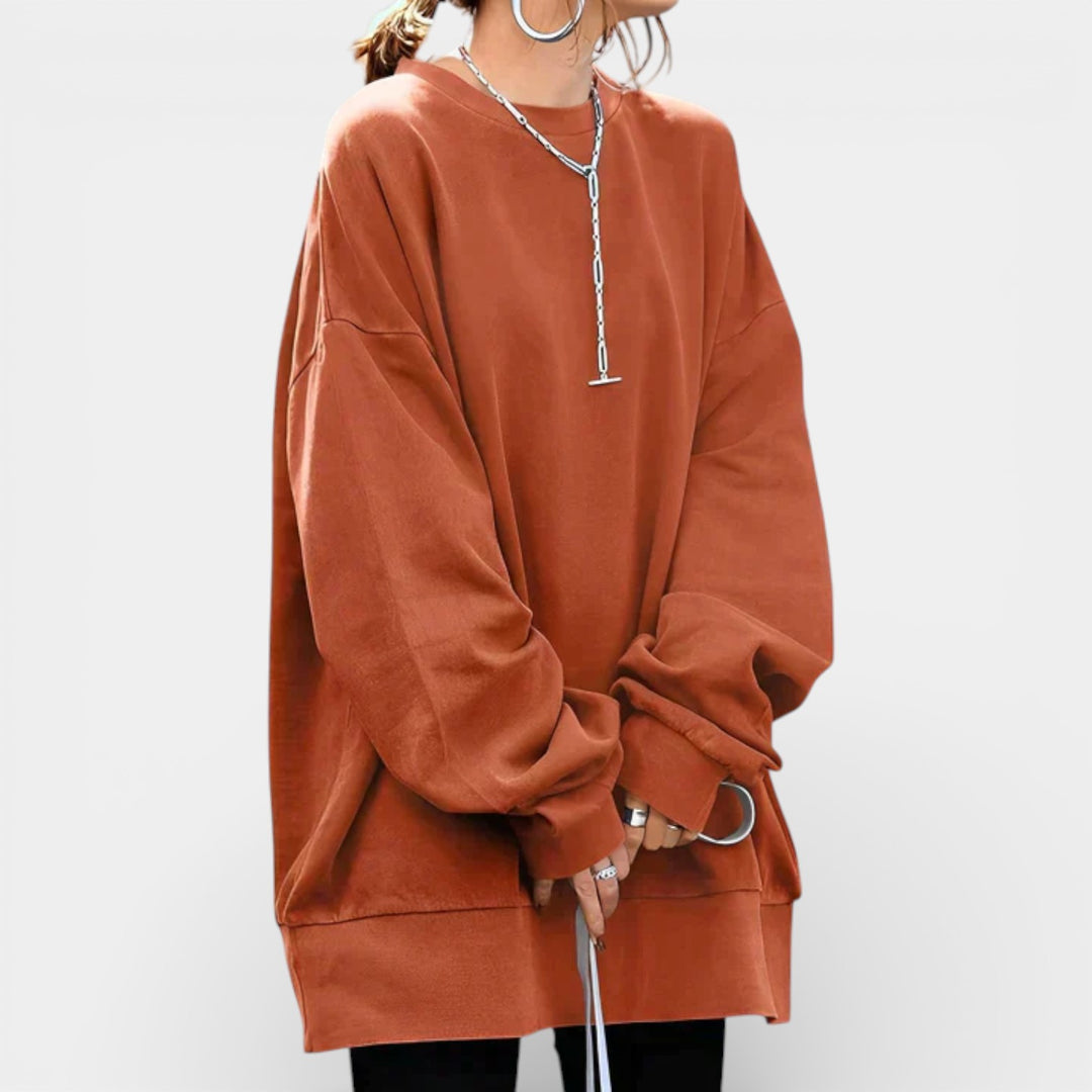 Franciszka – Oversize tunika-swetshirt