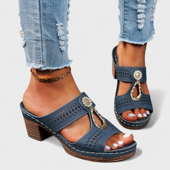 Vlasta - Eleganckie i Wygodne Sandały Ortopedyczne