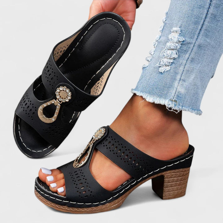 Vlasta - Eleganckie i Wygodne Sandały Ortopedyczne