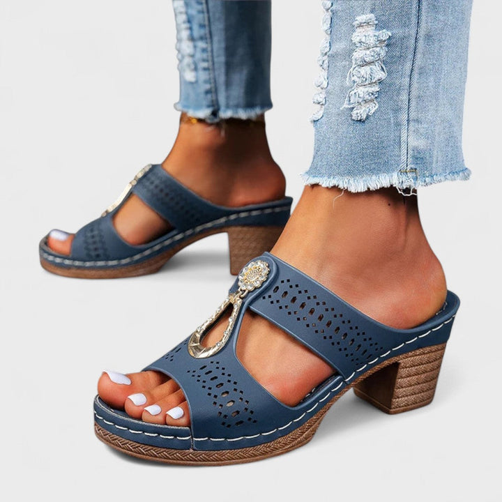 Vlasta - Eleganckie i Wygodne Sandały Ortopedyczne